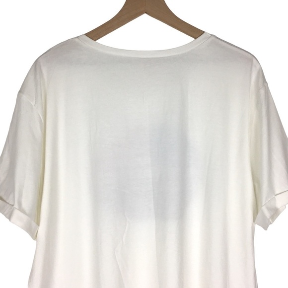 DAISY RAE Graphic T Shirt Lips Animal Print American Flag July 4th Plus Size 3XL - Picture 4 of 8